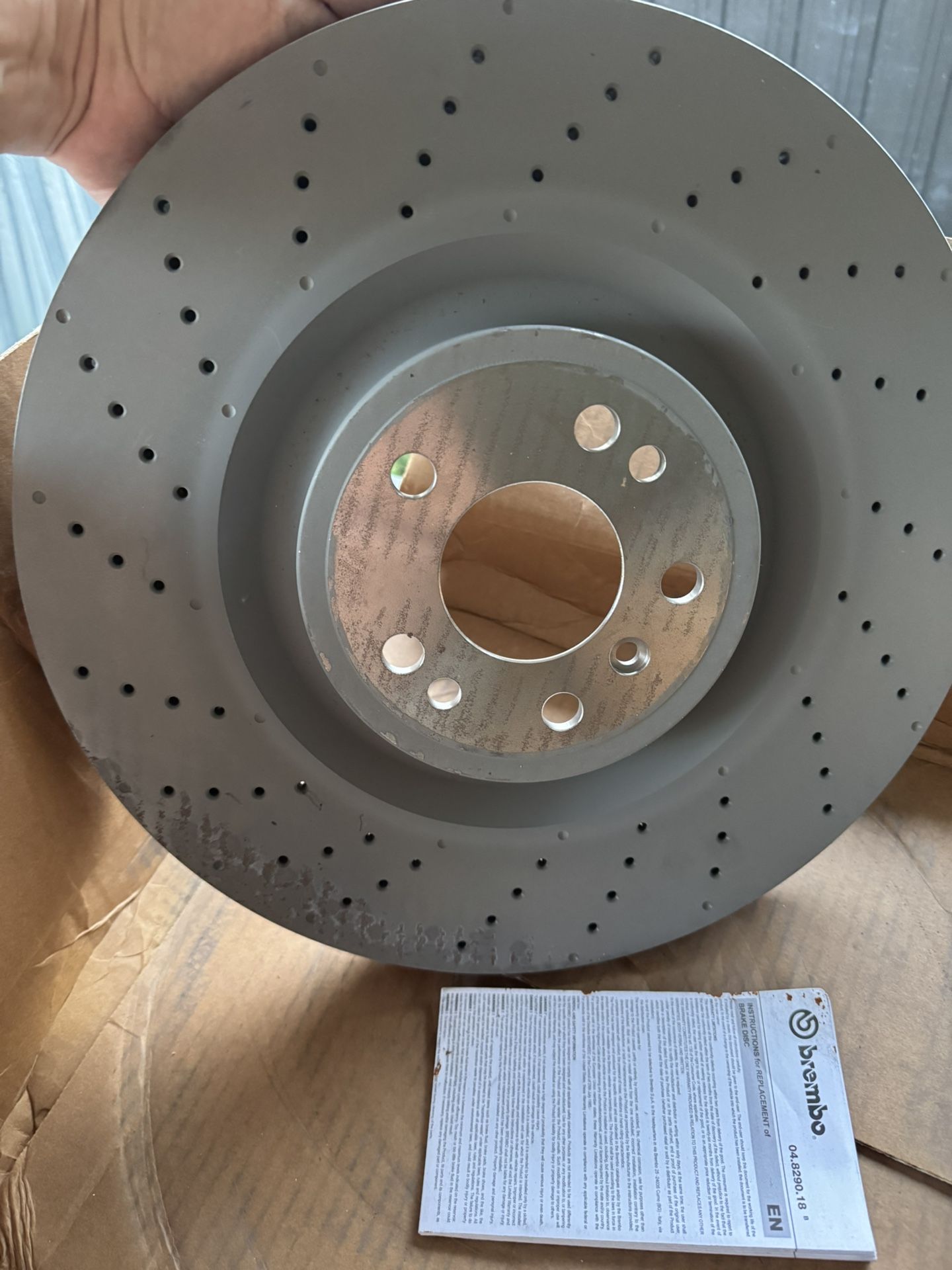 Set of 4 Brembo Break rotors Mercedes Benz GLE  GLS