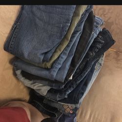 Pantalónes De Niña Talla 10 