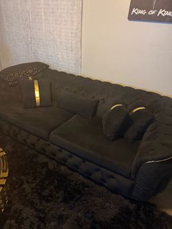 Sofa and dining table