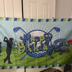 Golf themed birthday bash!