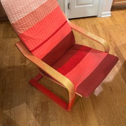 Wooden Chair With Cushions