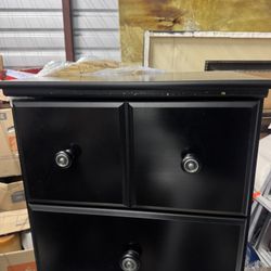 Black Nightstand 