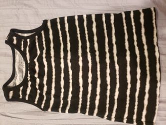 3T Old Navy Black/White Tank