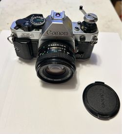 Canon AE-1 Program 35mm SLR film camera