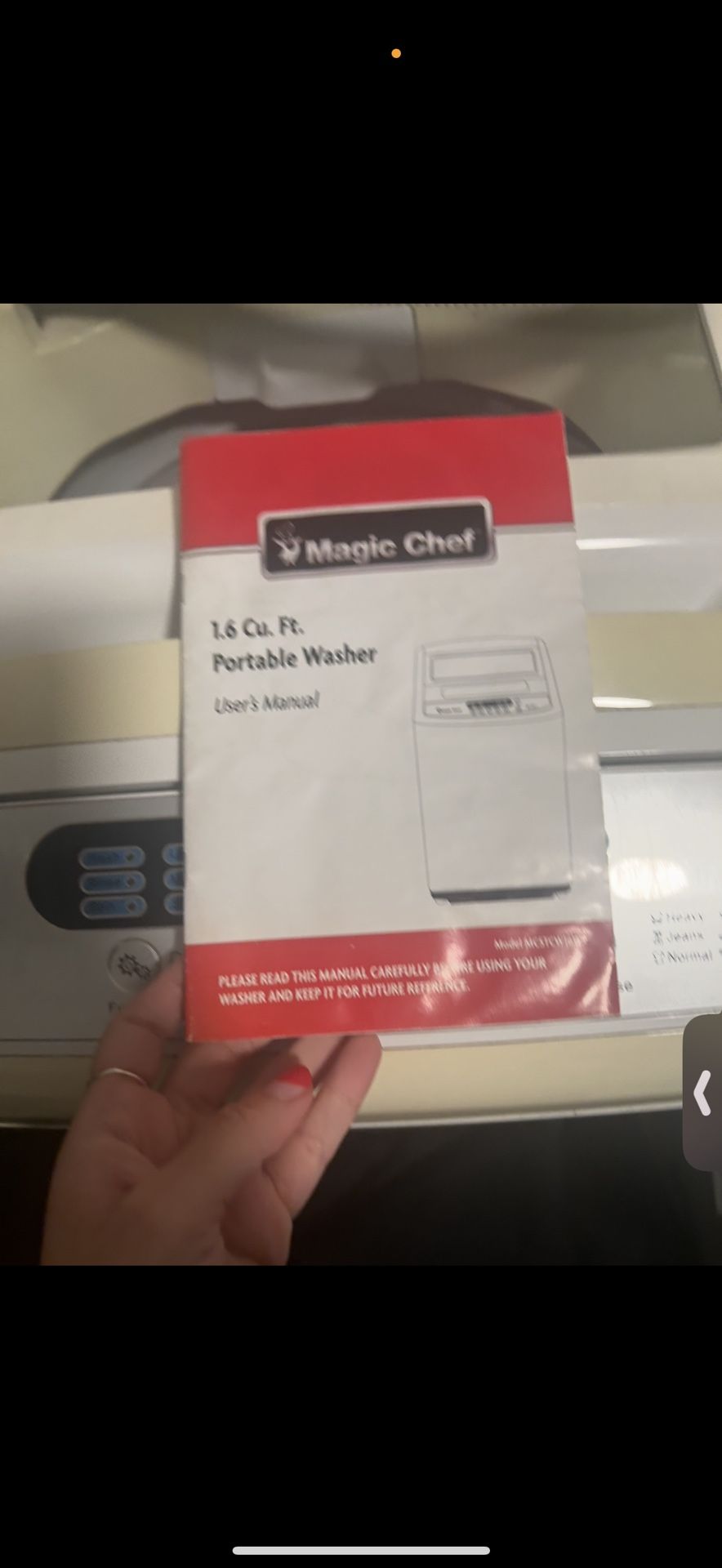 Magic Chef Compact Washer