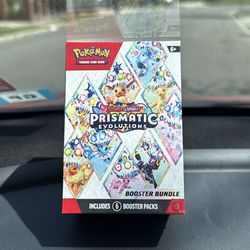 Pokémon Prismatic Evolutions Booster Bundle