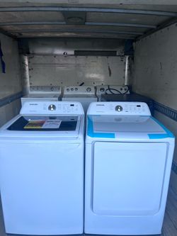 BRAND NEW WASHER AND DRYER. SET