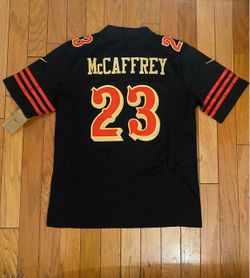 Black 49ers rivalry Mccaffrey jersey