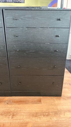 Black dresser