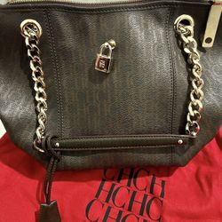 Carolina Herrera Satchel Handbag 