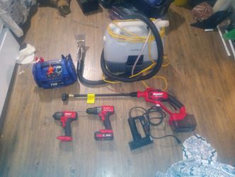Carpet cleaner,jump box