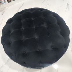 Black Ottoman