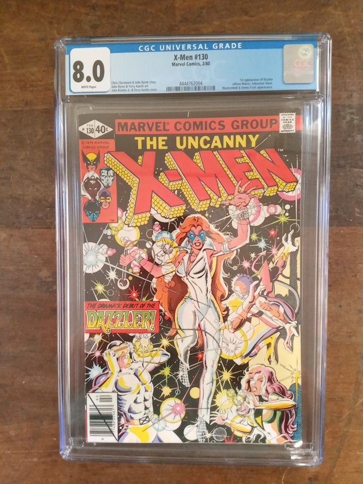 X-Men 130 CGC 8.0 First Appearance Of The Dazzler