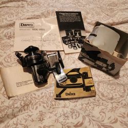 Vintage Daiwa D 1300 Fishing Reel Made In Japan