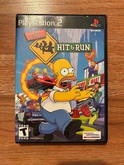 The Simpsons Hit & Run PlayStation 2 Game