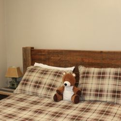 Rustic Queen Size Bedframe