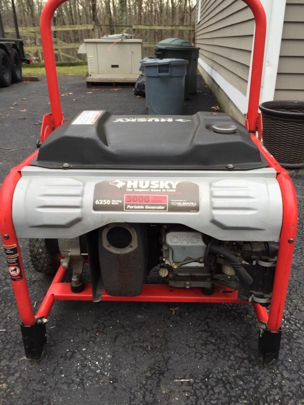 Husky 6250/5000 watt generator for Sale in Waterford, CT OfferUp