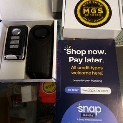 Bike Alarms For Sale Brand New A Box Only $15  Each December. Special 