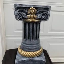 Large Pedestal Statue