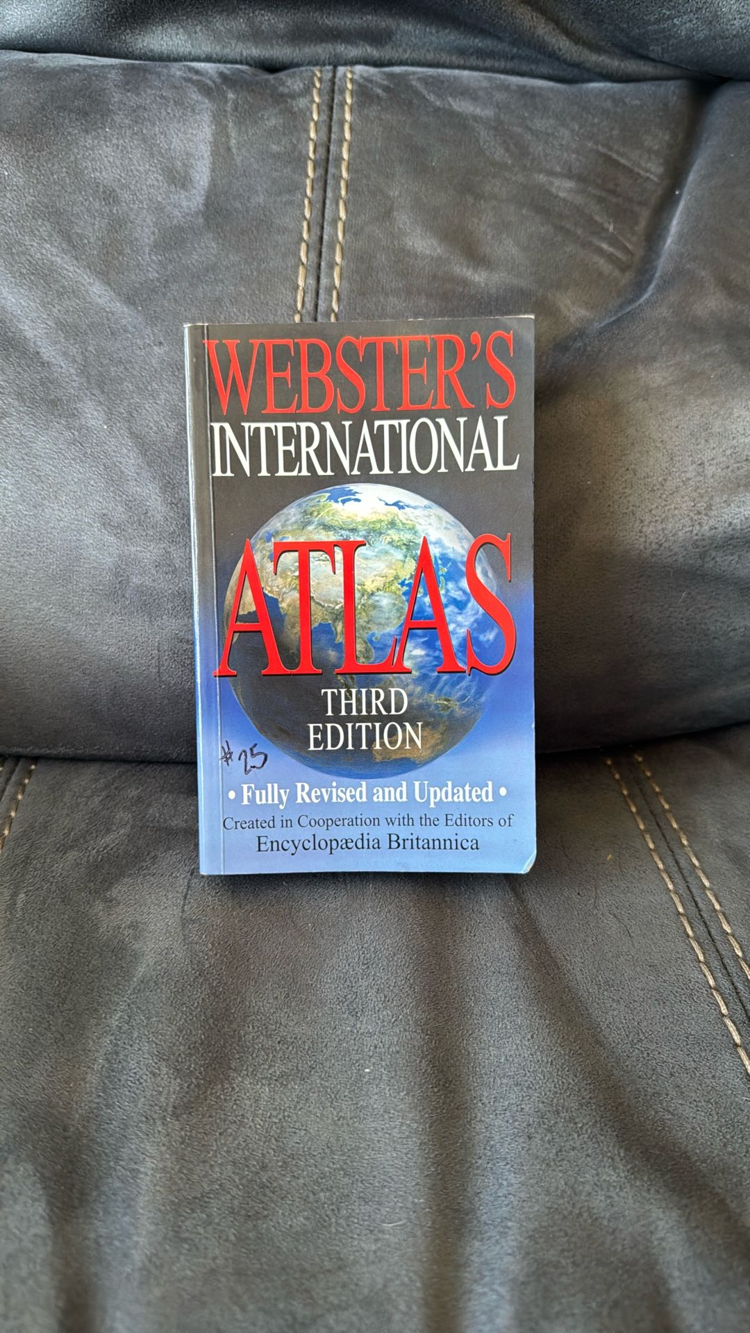 Webster’s International Atlas Third Edition Paperback
