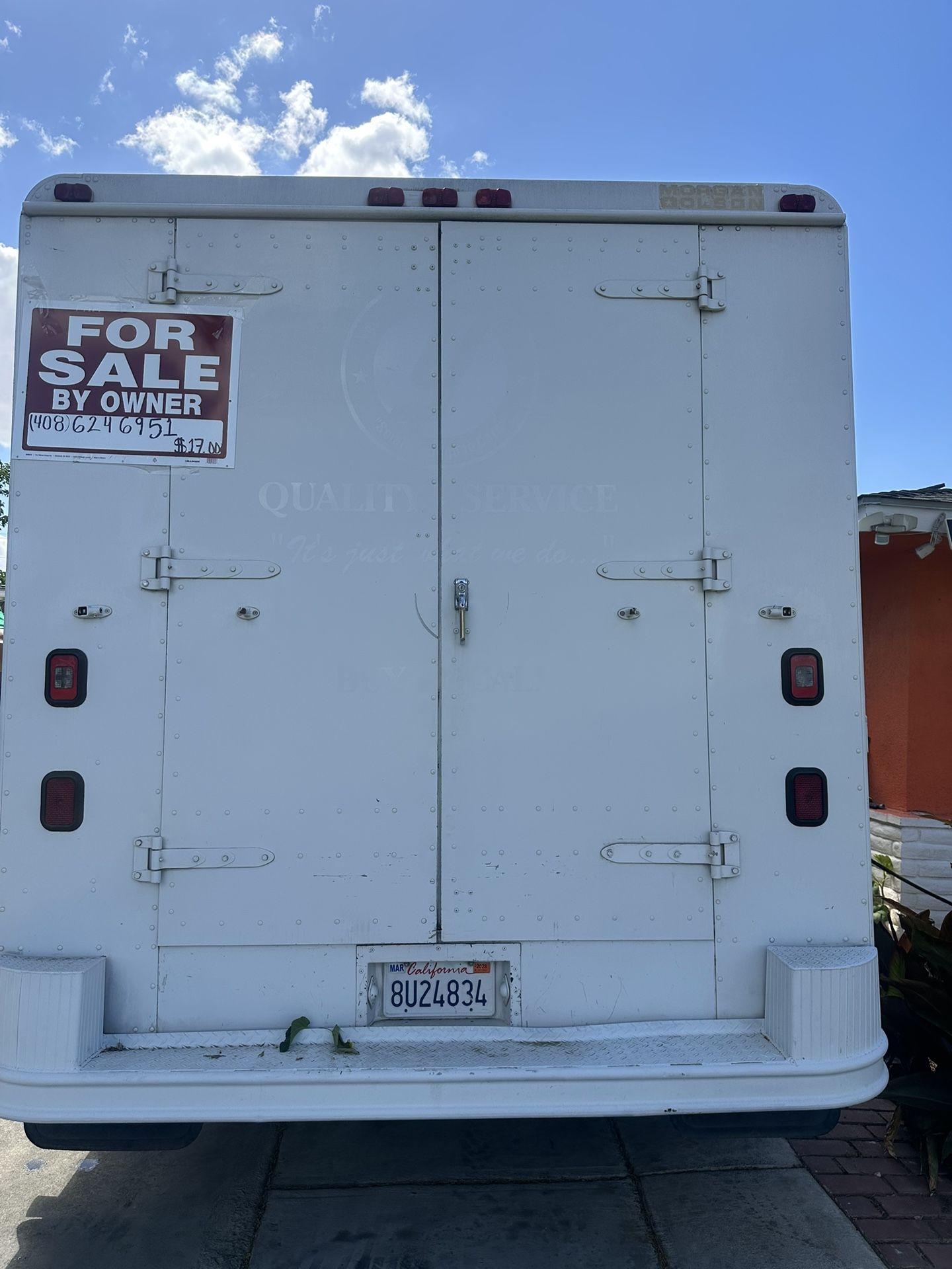 2007 White Work Truck 