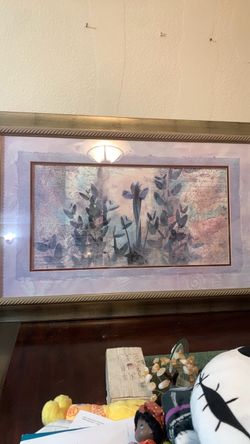 Framed Botanical Floral Art Print