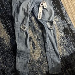 purple jeans size 29