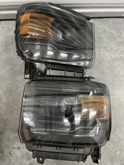 14-18 Gmc Sierra Headlights