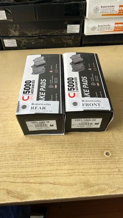 Nissan NV2500 12-21 Front And Rear DFC 5000 Brake Pads 