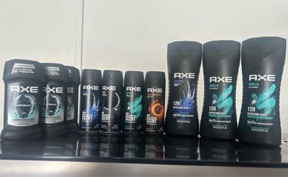 COmBo axe body wash and deodorant
