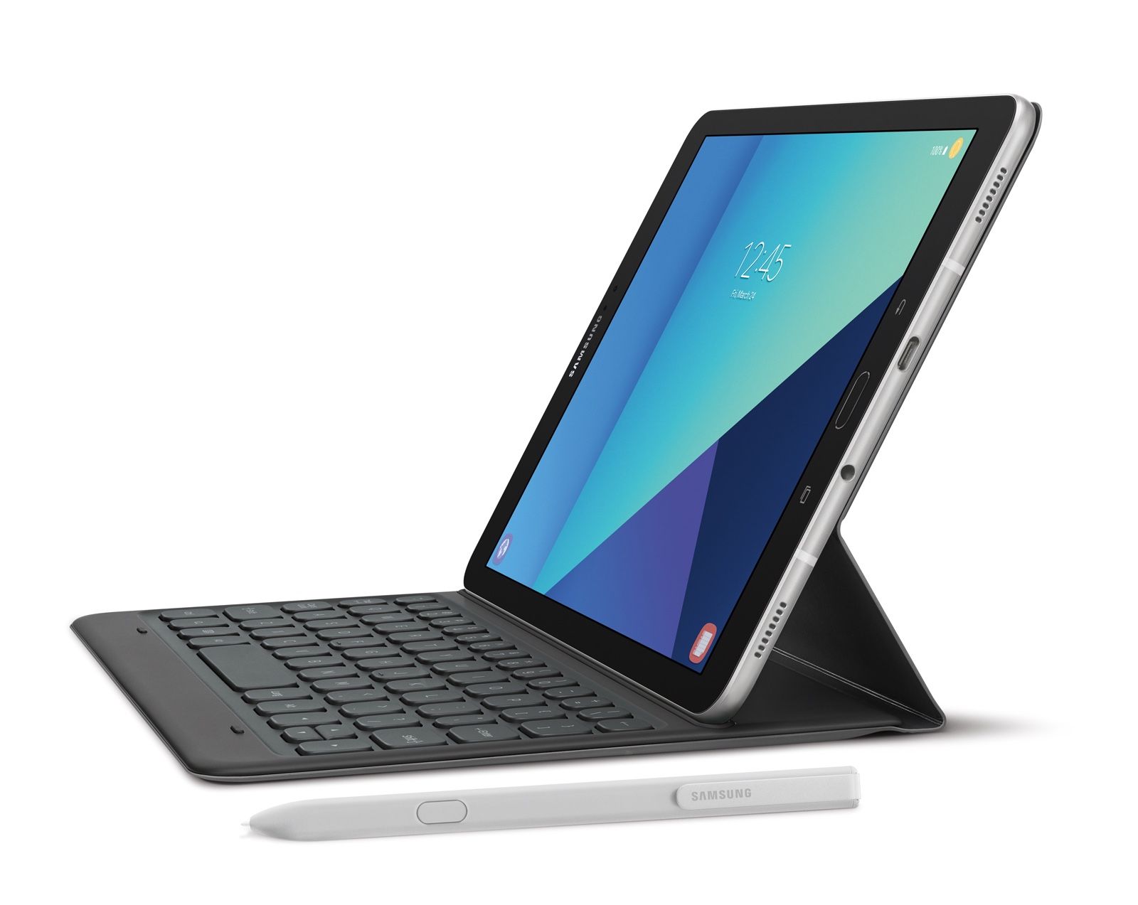 Samsung Galaxy Tab S3 32GB WiFi 9.7 Silver, keyboard + pen