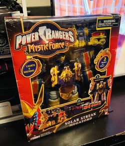 POWER RANGERS MYSTIC FORCE SOLAR STREAK MEGAZORD