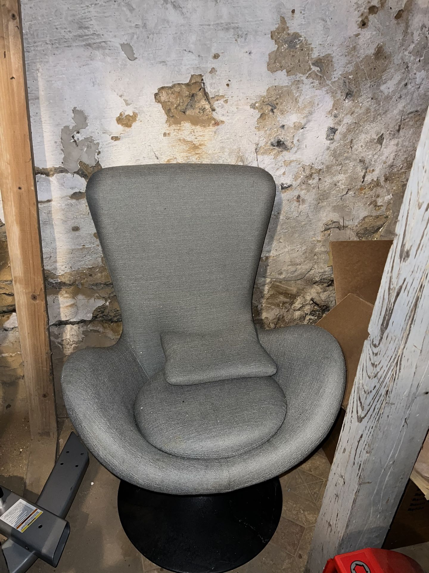 Grey bedroom Chair