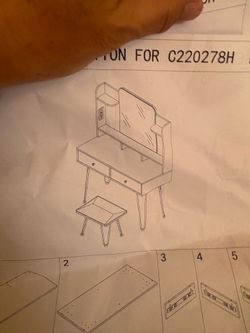 IKEA White Vanity