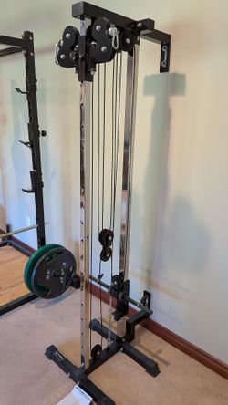 Titan Fitness Wall Mounted Pulley Tower (short)
