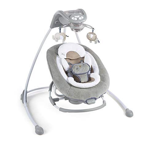 .Use Ingenuity Dreamcomfort Inlighten Crafling Swing and Rocker in Townsend