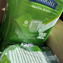 Fitright optifiy briefs 80 pc 2XL
