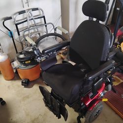 Quantum J6 Power Rehabilitation Wheelchair 