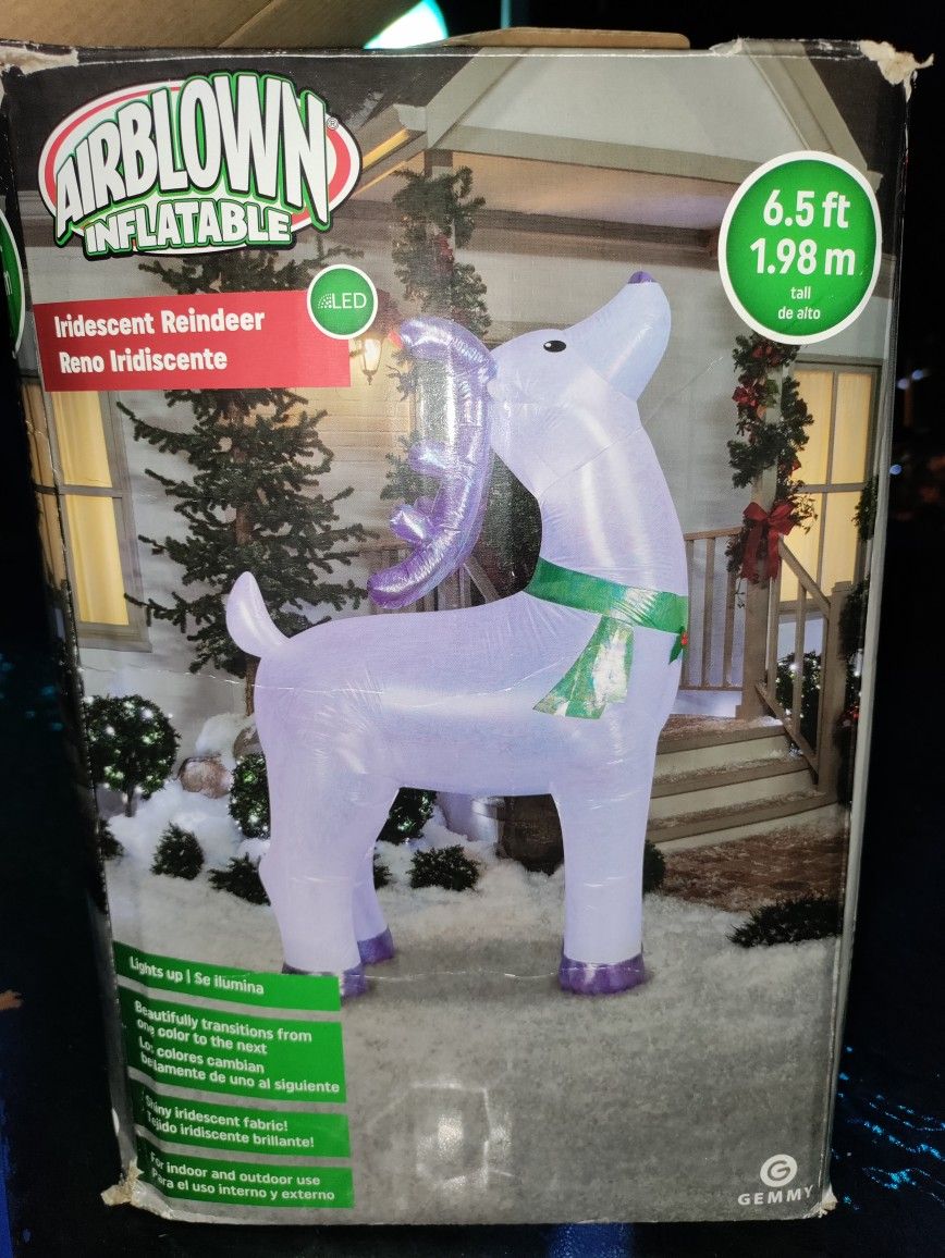 Raindeer Christmas Inflatable
