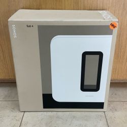 SONOS SUB 4 PREMIUM WIRELESS SUBWOOFER.