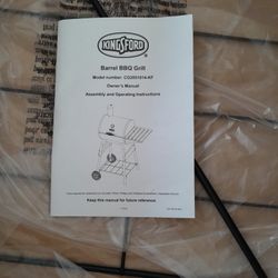 Kingsford Barrel BBQ Grill