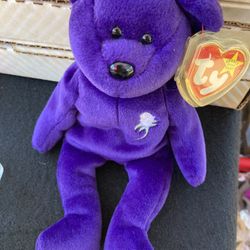 Rare Princess Diana TY Beanie Baby With Error