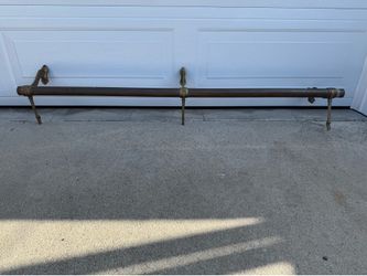 Brass Foot Rest for Bar