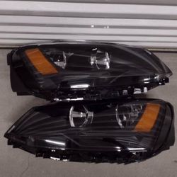 11-18  Volkswagen  jetta headlights  luces  micas faros