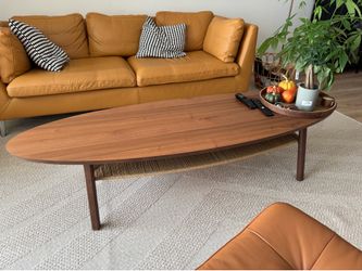 STOCKHOLM / IKEA - coffee table, walnut veneer - great to furnish an AIR BNB