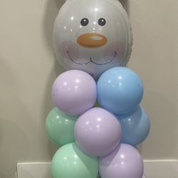 Balloon Decorations For Easter
