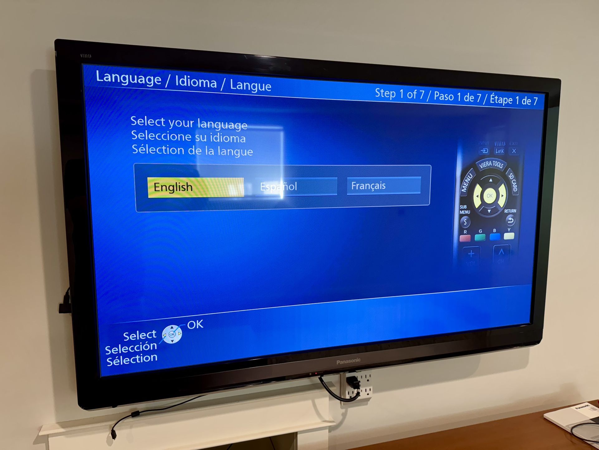 Panasonic Viera 50” TV