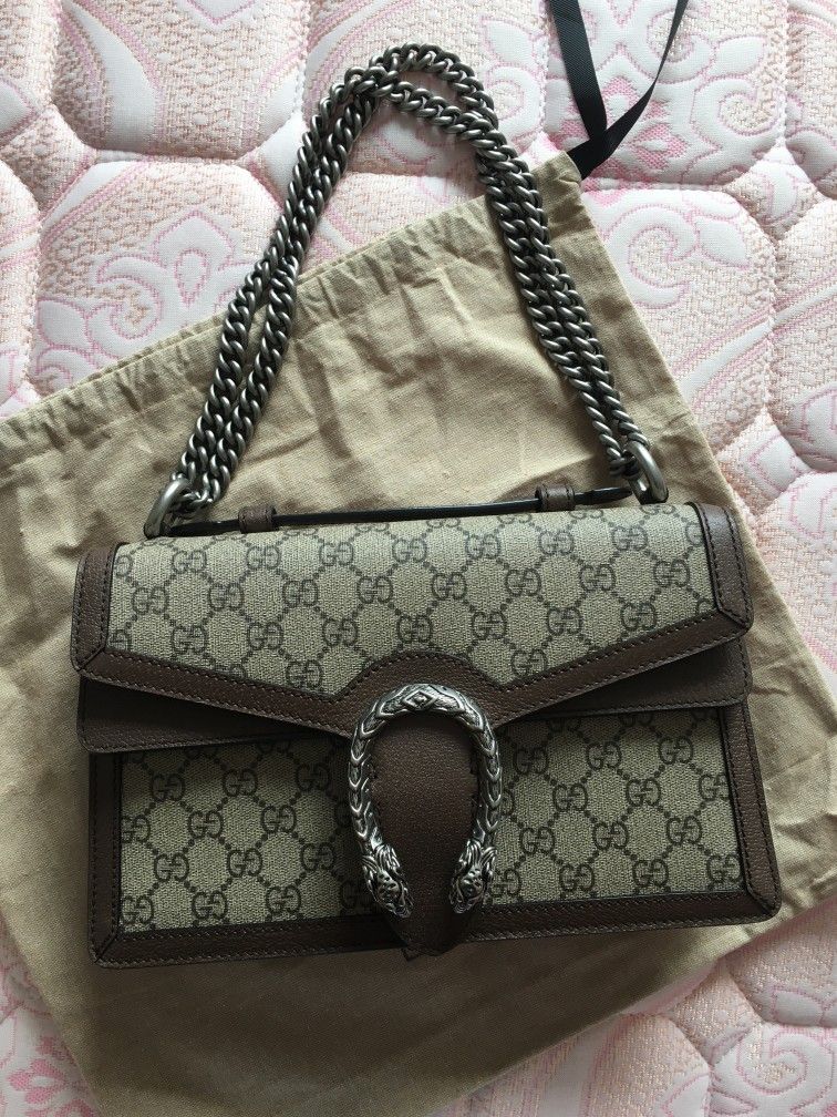 Gucci Wine God Bag Dionysus Series Tiger Head Buckle Chain Shoulder Bag