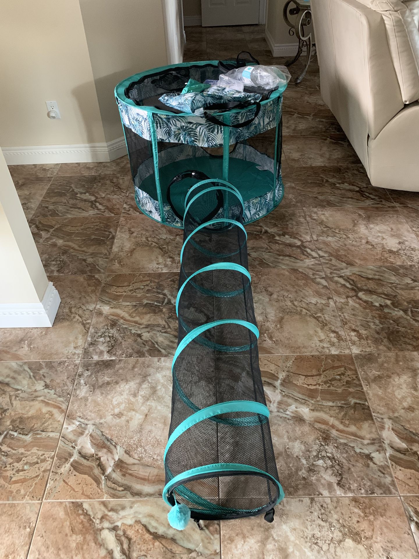 Cat Tunnel and Accessories