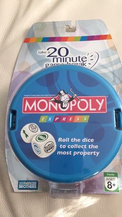 Brand new monopoly express game